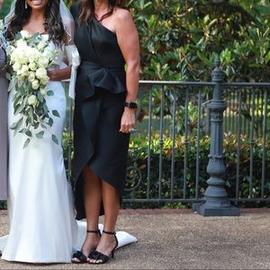 Black cocktail dress